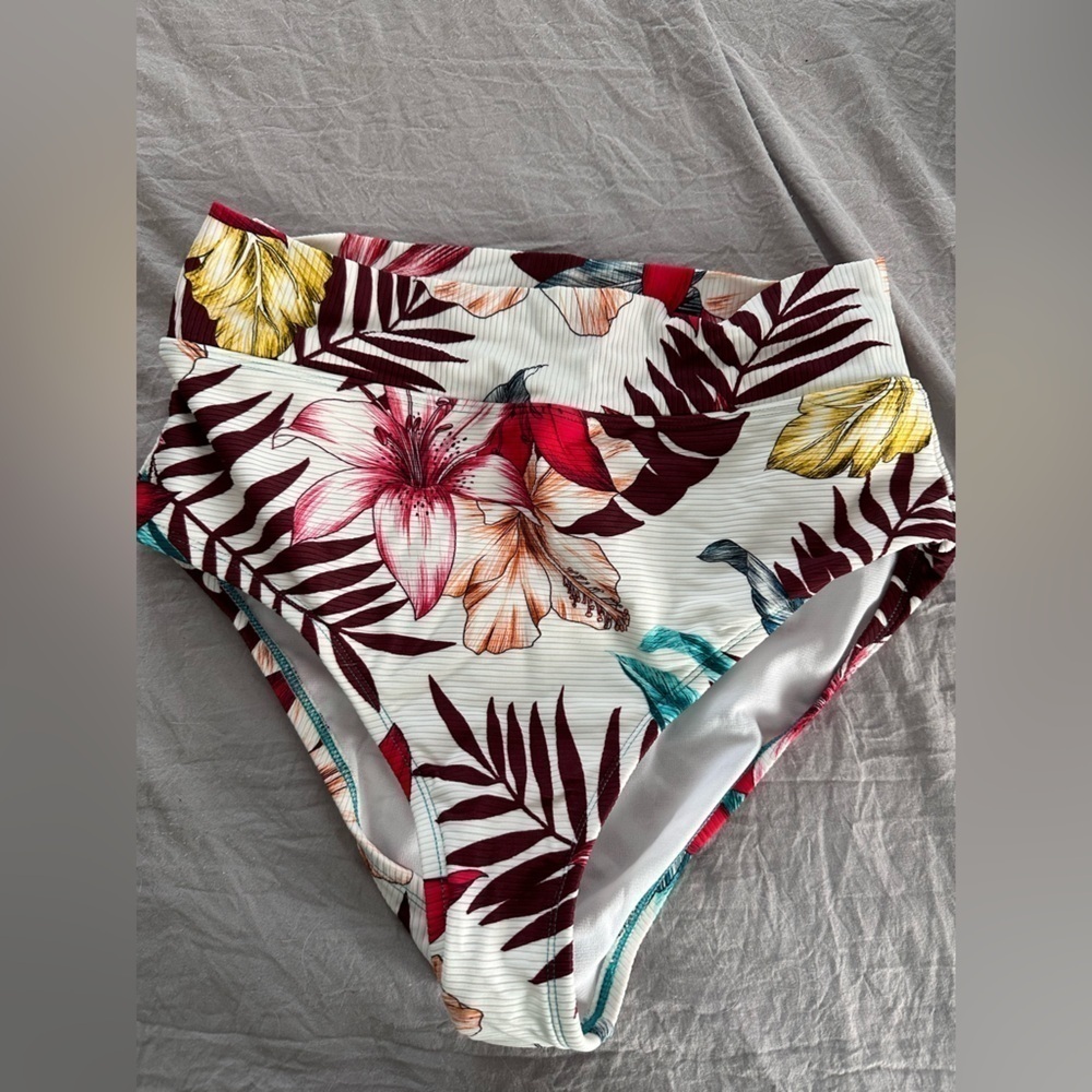 Kona sol bikini swim bottom tropical